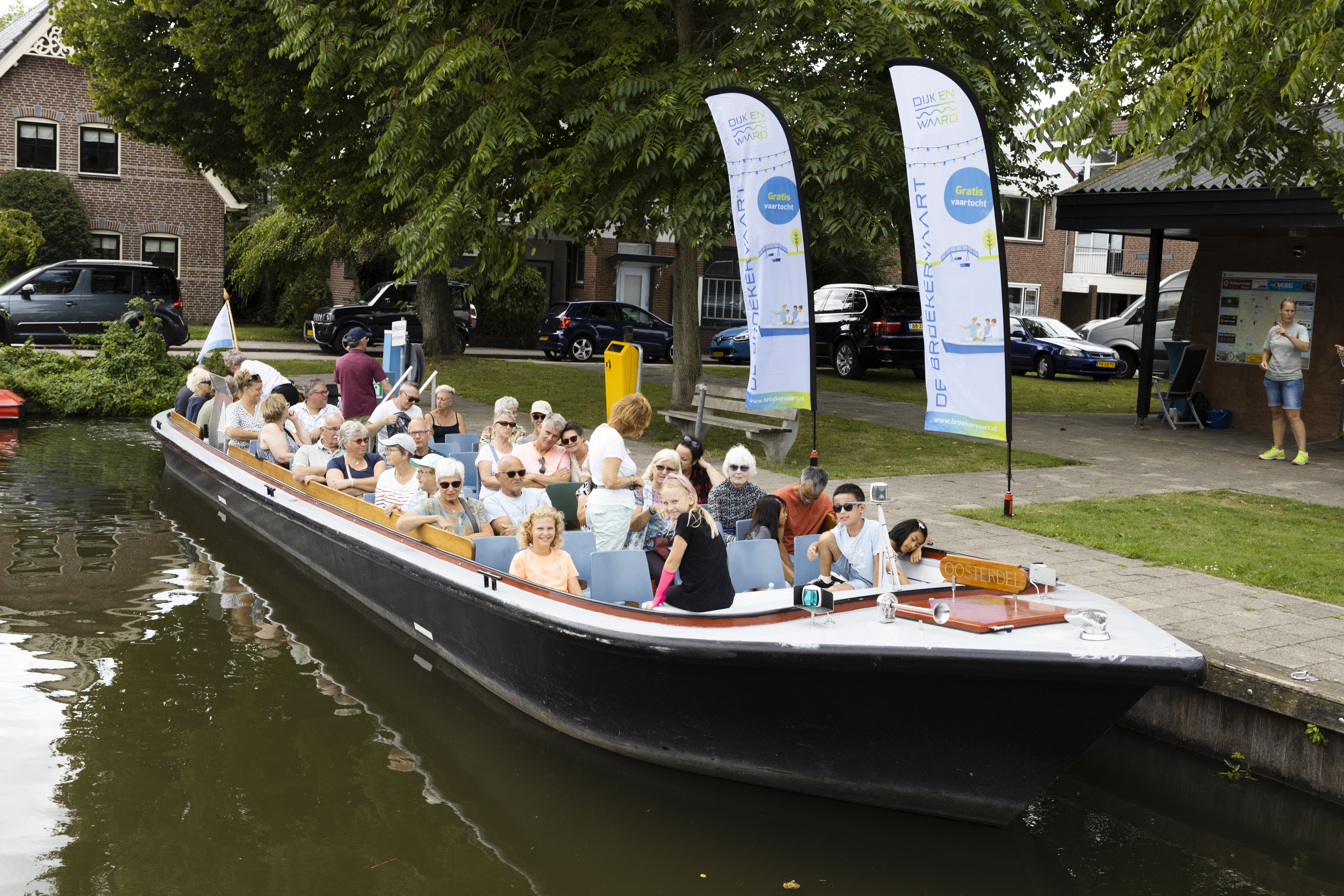 Broekervaart opstap in Broek op langedijk