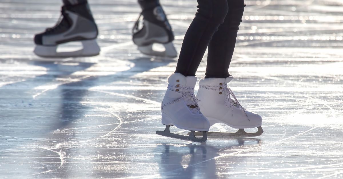 Schaatsen op het ijs